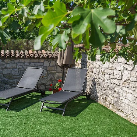 Idyllisches Istrisches Steinhaus Mit Whirlpool, Tischtennis, Grill Und Klimatisierten Schlafzimmern 別荘 *